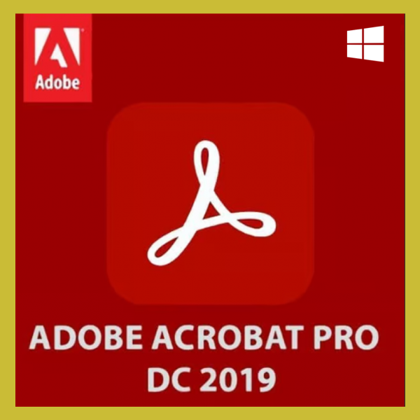 Adobe Acrobat Pro DC 2019 – 1 PC Lifetime Key