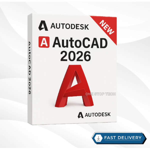 AutoCAD 2026 Pro Windows-Mac 1Year Single License