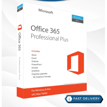 Microsoft Office 365 Pro - up to 5 Devices
